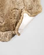Image 3 of 8: Four Hands Lalo Lambskin Rug, 3' x 6'
