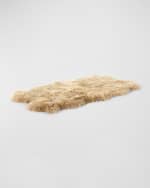 Image 4 of 8: Four Hands Lalo Lambskin Rug, 3' x 6'