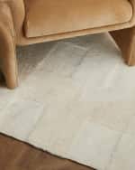Image 6 of 9: Four Hands Patchwork Shearling Rug, 8' x 10'