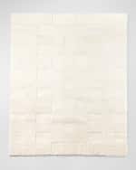 Image 1 of 9: Four Hands Patchwork Shearling Rug, 8' x 10'
