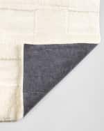 Image 8 of 9: Four Hands Patchwork Shearling Rug, 8' x 10'