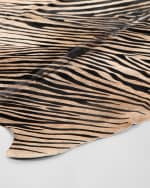 Image 2 of 6: Four Hands Zebra Printed Hair on Hide Rug, 5' x 8'
