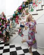 Image 3 of 4: Bauble Stockings x Sainty Nelsen "The Neiman's Nutcracker" Christmas Stocking, Personalized
