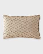 Image 1 of 2: Austin Horn Collection Imperial Diamond Boudoir Pillow, 13" x 19"