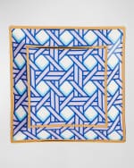 Image 2 of 2: Jonathan Adler Basketweave Square Tray