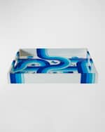 Image 3 of 3: Jonathan Adler Druggist Lacquer Tray 
