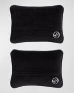 Image 3 of 3: Jonathan Adler Bonne Nuit Needlepoint Pillows, Set of 2 
