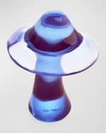 Image 2 of 2: Jonathan Adler Purple Acrylic Mushroom