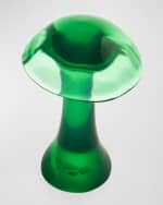 Image 2 of 2: Jonathan Adler Green Acrylic Mushroom