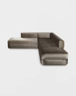 Image 4 of 7: Haute House Rowan 2-Piece Sectional