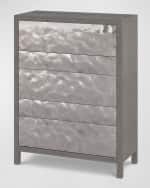 Image 1 of 3: Bernhardt Prado 5-Drawer Tall Chest