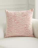 Image 1 of 2: D.V. KAP Home Marcel Pillow, 24" Square