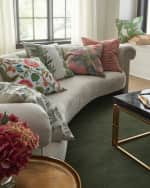 Image 2 of 3: D.V. KAP Home Isabella Pillow, 24" Square