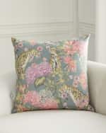 Image 1 of 3: D.V. KAP Home Isabella Pillow, 24" Square