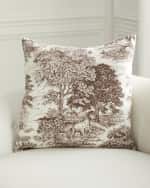 Image 1 of 2: D.V. KAP Home Yellowstone Pillow, 24" Square