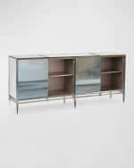 Image 2 of 5: John-Richard Collection Carol Benson-Cobb's Slated 4-Door Credenza