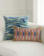Image 2 of 2: D.V. KAP Home Pizazz Lumbar Pillow, 14" x 24"