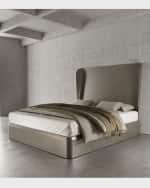 Image 4 of 7: Casa Ispirata Continental California King Platform Bed