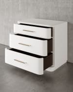 Image 4 of 5: Casa Ispirata Continental Nightstand