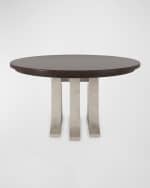 Image 2 of 6: Casa Ispirata Aqueduct 60" Round Dining Table