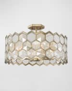 Image 2 of 3: John-Richard Collection Array 21" 4-Light Flush Mount