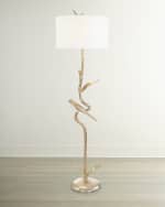 Image 3 of 3: John-Richard Collection Poleiro 71" Floor Lamp
