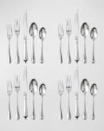 Image 1 of 5: Juliska Berry & Thread 20-Piece Flatware  Set - Bright Satin 