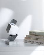 Image 3 of 3: ANNA New York Marble Torre Objet 