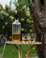 Image 2 of 2: ANNA New York Luna Elevo Obsidian Liquor Decanter 
