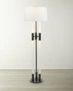 Image 1 of 2: John-Richard Collection Troika Floor Lamp 