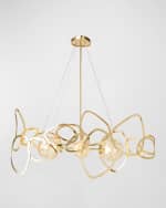 Image 3 of 3: Global Views Aura Chandelier 