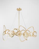 Image 1 of 3: Global Views Aura Chandelier 