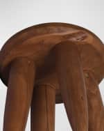 Image 4 of 5: Four Hands Zuri Outdoor Round End Table 