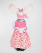 Image 2 of 2: Karen Didion Originals Mona Girl Bunny Figure 