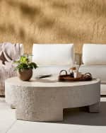 Image 1 of 5: Four Hands Kember Outdoor Coffee Table 
