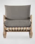 Image 2 of 6: Four Hands Aiken Outdoor Rocking Chair
