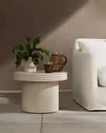 Image 1 of 5: Four Hands Grecia Outdoor End Table