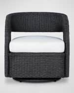 Image 2 of 5: Four Hands Hawkins Outdoor Swivel Chair