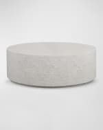 Image 5 of 5: Four Hands Otero Outdoor Round Coffee Table