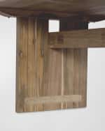 Image 5 of 6: Four Hands Brandy Outdoor Dining Table