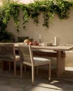 Image 1 of 6: Four Hands Brandy Outdoor Dining Table