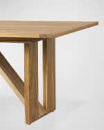 Image 4 of 6: Four Hands Enders Outdoor Dining Table