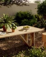 Image 1 of 6: Four Hands Enders Outdoor Dining Table