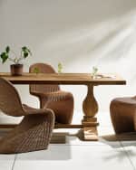 Image 1 of 6: Four Hands Novell Outdoor Dining Table