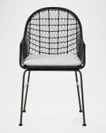Image 2 of 5: Four Hands Bandera Outdoor Cushioned Dining Chair