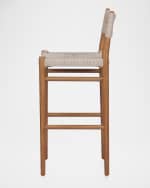 Image 2 of 5: Four Hands Lomas Outdoor Bar Stool