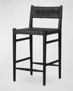 Image 5 of 5: Four Hands Lomas Outdoor Counter Stool