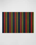 Image 1 of 3: Chilewich Ribbon Stripe Indoor/Outdoor Shag Mat, 3' x 5'