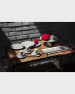 Image 3 of 3: Vista Alegre Calcada Portuguesa Espresso Cups & Saucers, Set of 4 