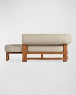 Image 3 of 5: Four Hands Malta Outdoor Left Arm Chaise
